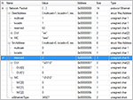 Parsing and Displaying Captured Network Data (Structure View)